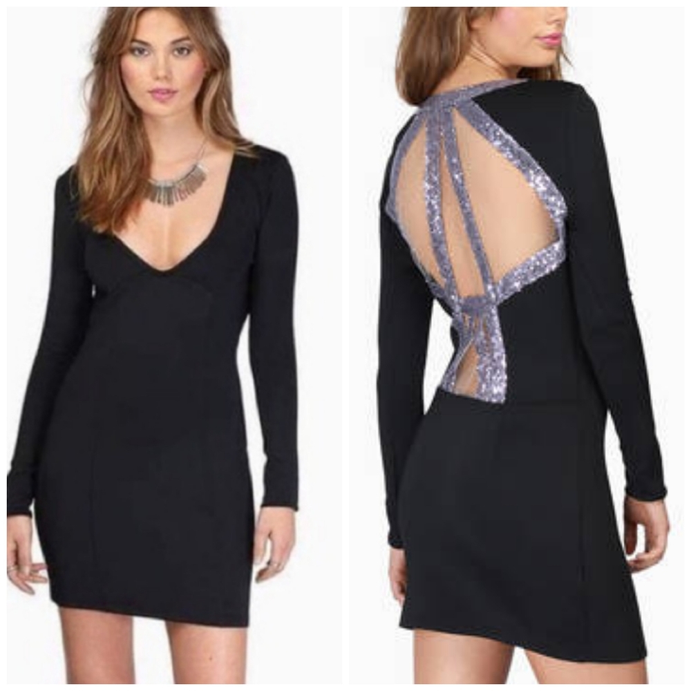 🖤 Tobi 'Wild for the Night' bodycon dress
